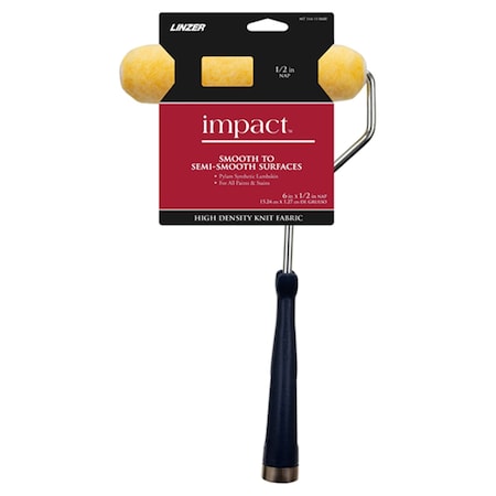 Linzer Linzer Better 6 in. W Mini Trim Roller with Frame Threaded End MT 144-11 0600